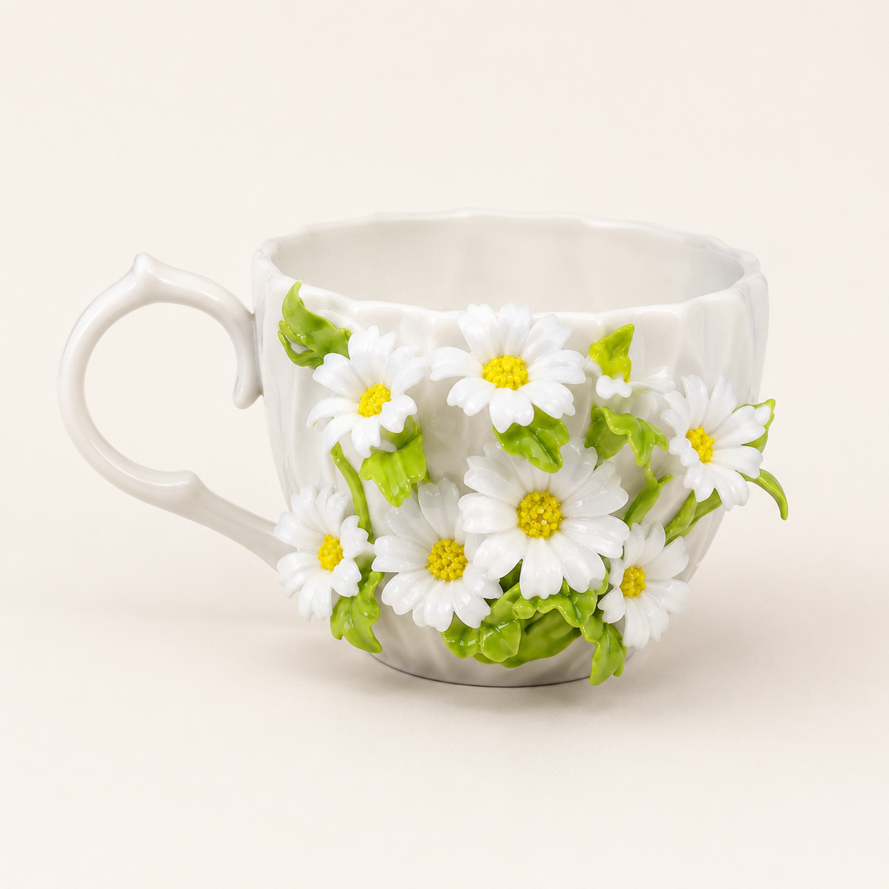 Cup & Saucer- The Meadow Daisy