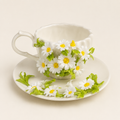 Cup & Saucer- The Meadow Daisy